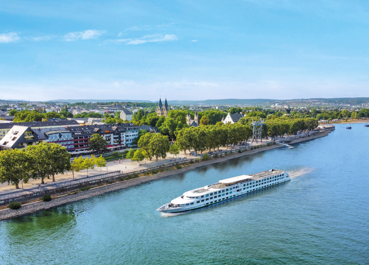 À pied et en bateau à travers la vallée du Rhin et du Neckar