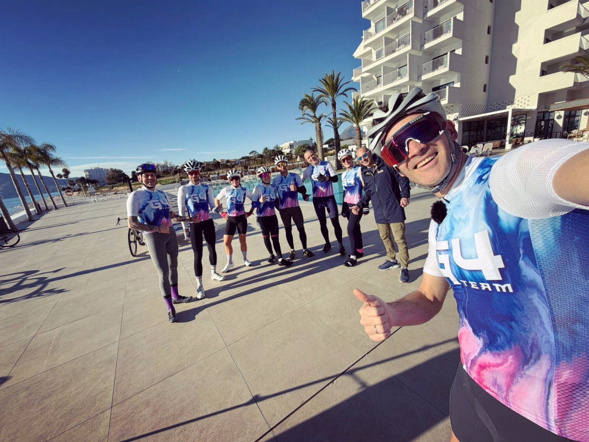 Stage cycliste à Majorque avec Geoffroy Lequatre