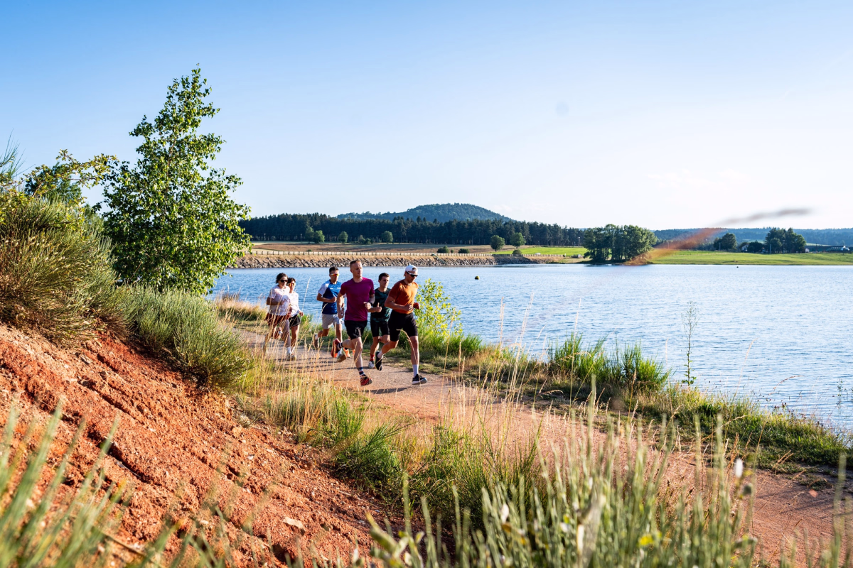 Stage d'entraînement Triathlon au bord du Lac de Naussac