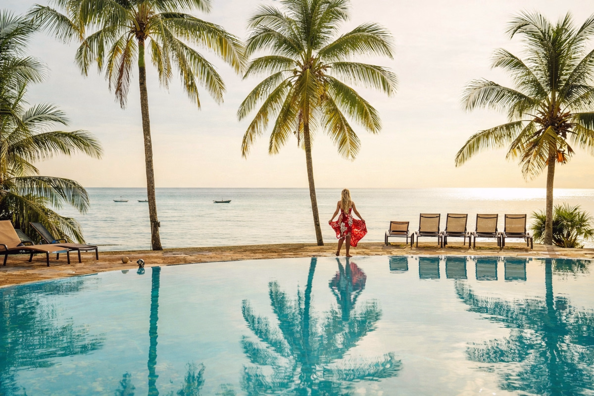 Safari - Safari express et plage à Zanzibar