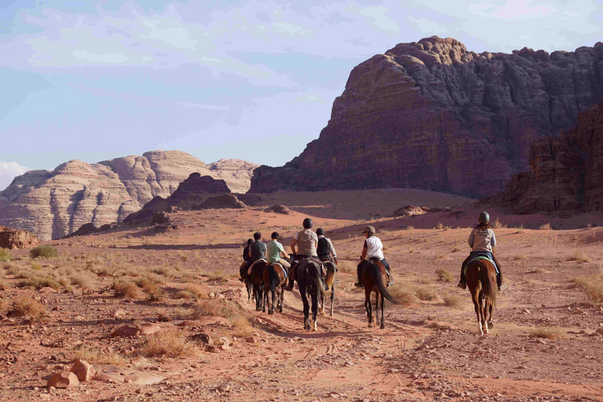 Voyage à cheval - Randonnée équestre au cœur des mystères de la Jordanie