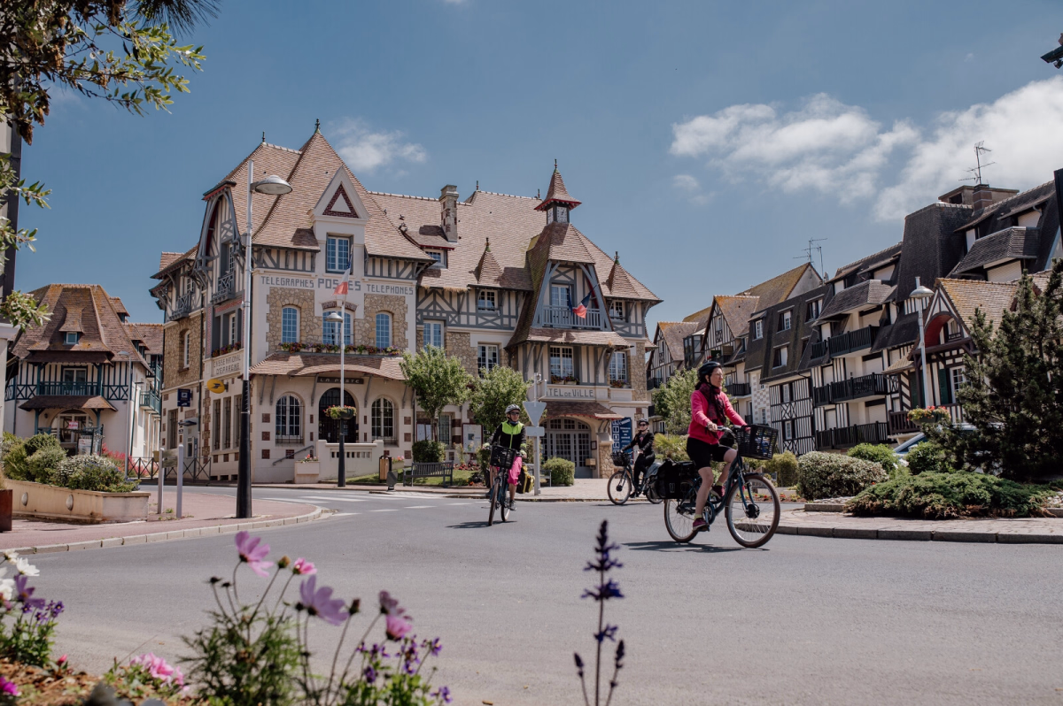 Voyage à vélo - La vélomaritime, de Caen au Tréport