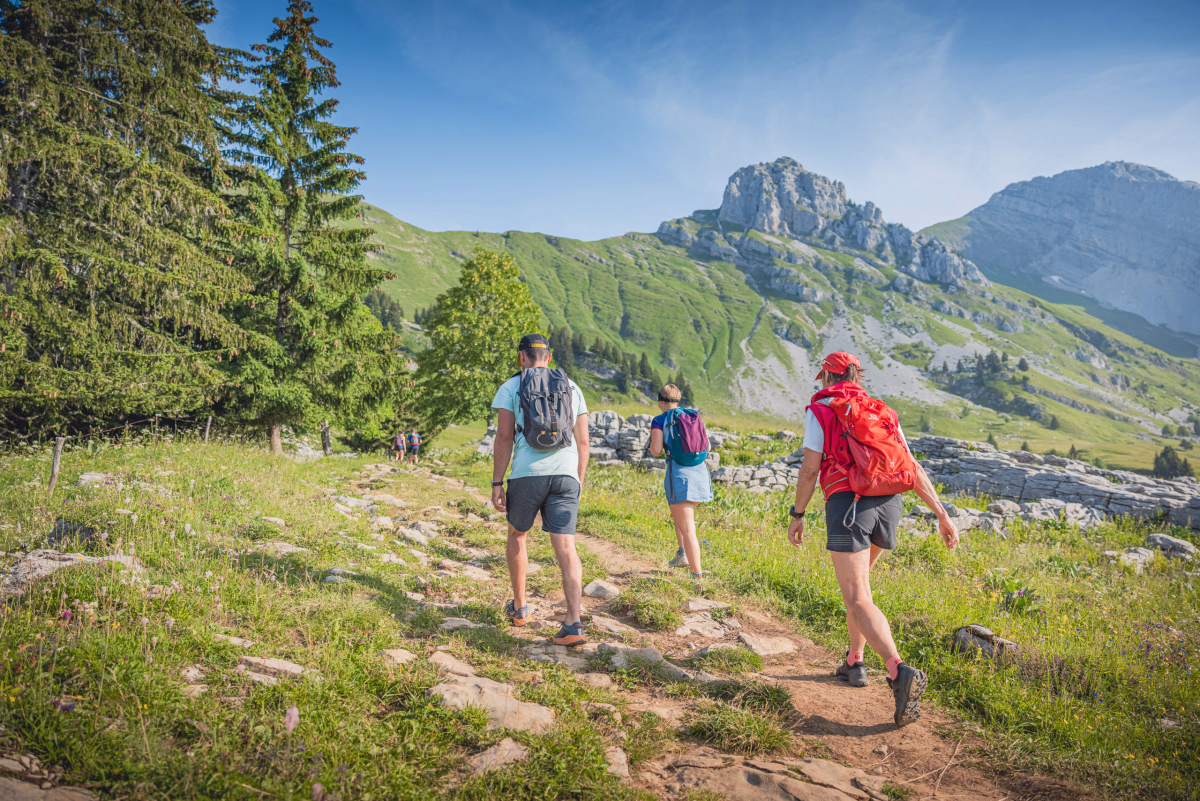 Randonnée guidée dans les Aravis