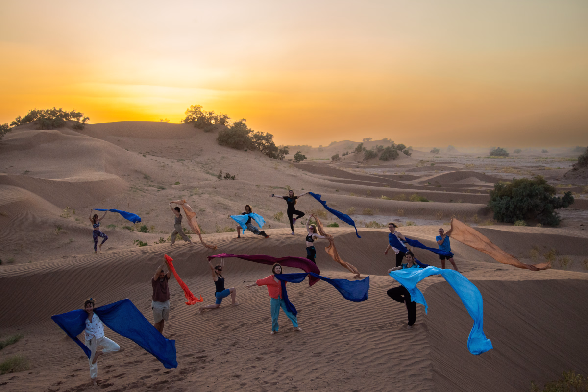 Une semaine de Yoga et Trek dans le Sahara marocain
