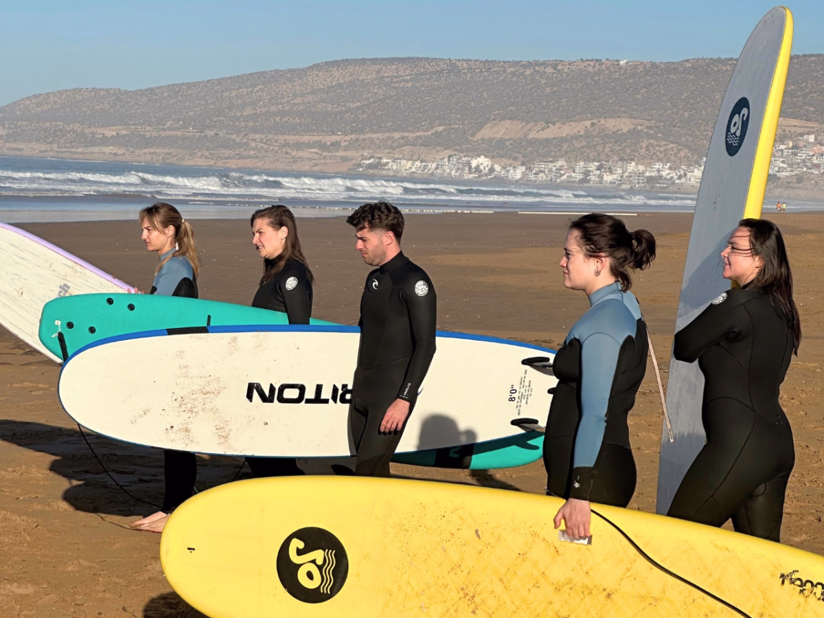 Trek - 8 jours Surf & Yoga sous le soleil de Tamraght, Taghazout Bay Maroc