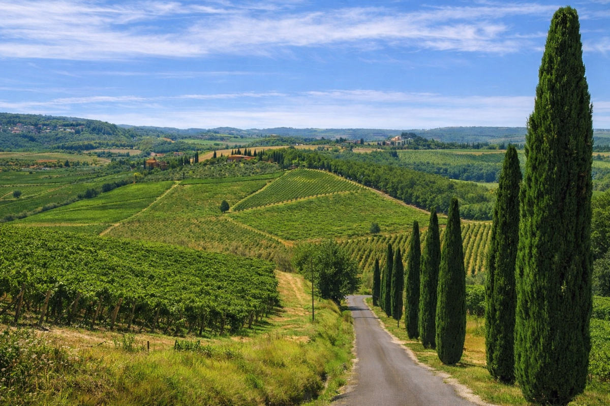 Cyclisme en Toscane de Florence aux Strade Bianche