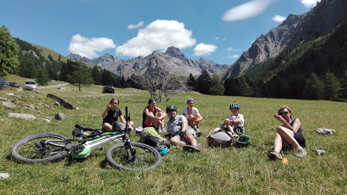 Voyage à vélo - Les balcons du Queyras en VTT électrique