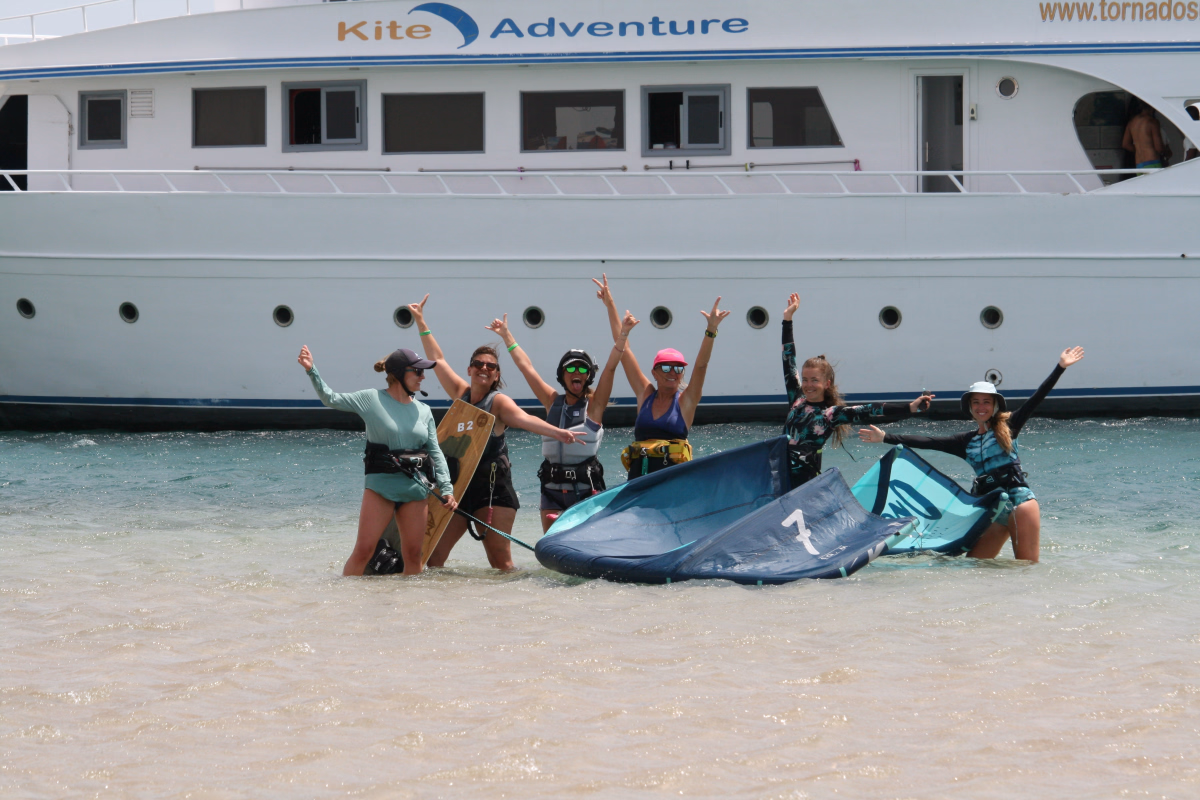Trek - Kitecamp débutants 1 semaine en Egypte à bord du KiteAdventure
