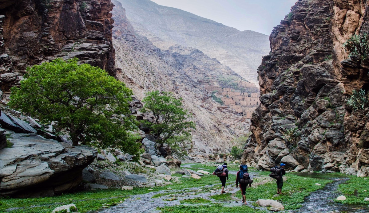 Trek de 6 jours de Tacheddirt au Toubkal via le lac d'Ifni