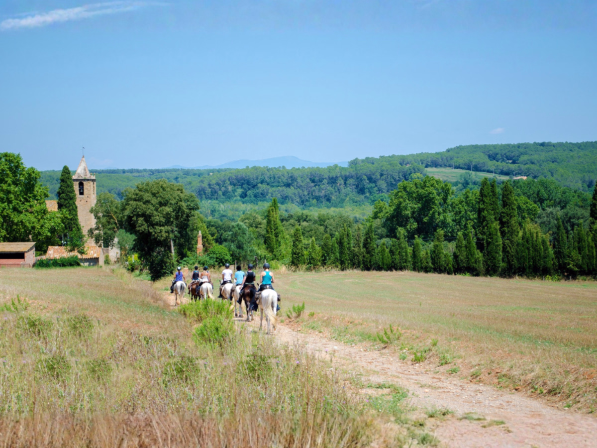 Voyage à cheval - Randonnée à cheval en Catalogne