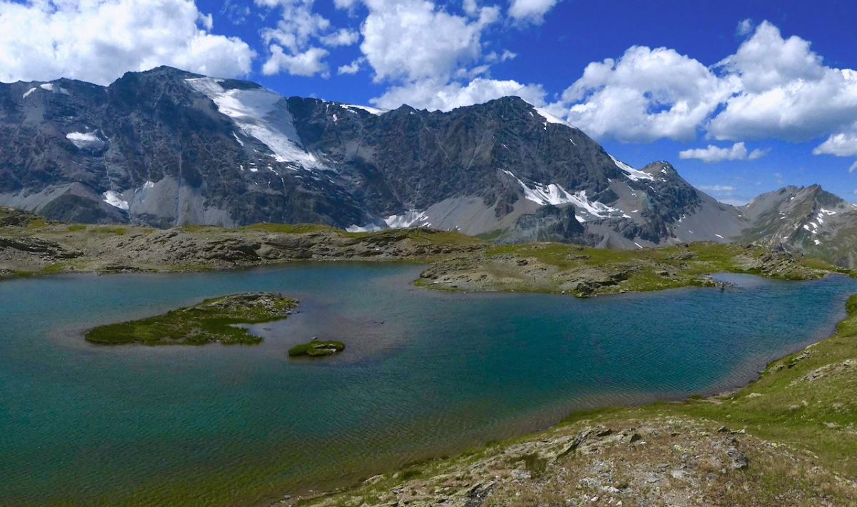 Lacs et glaciers entre France et Italie