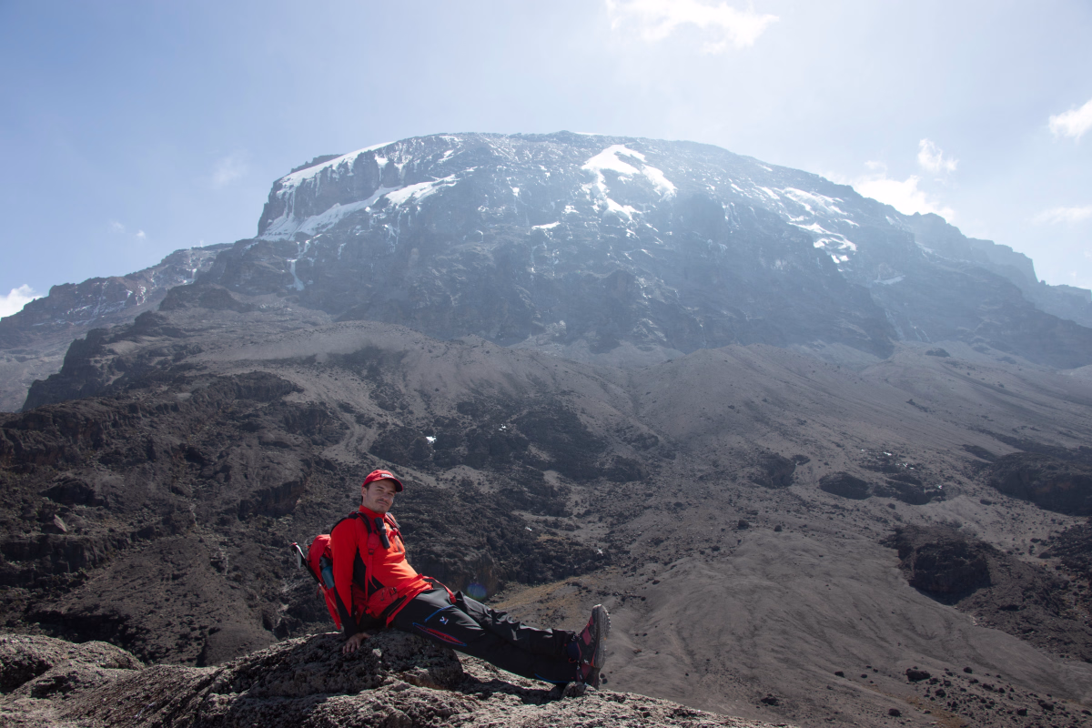 Kilimandjaro voie Shira : paysages volcaniques
