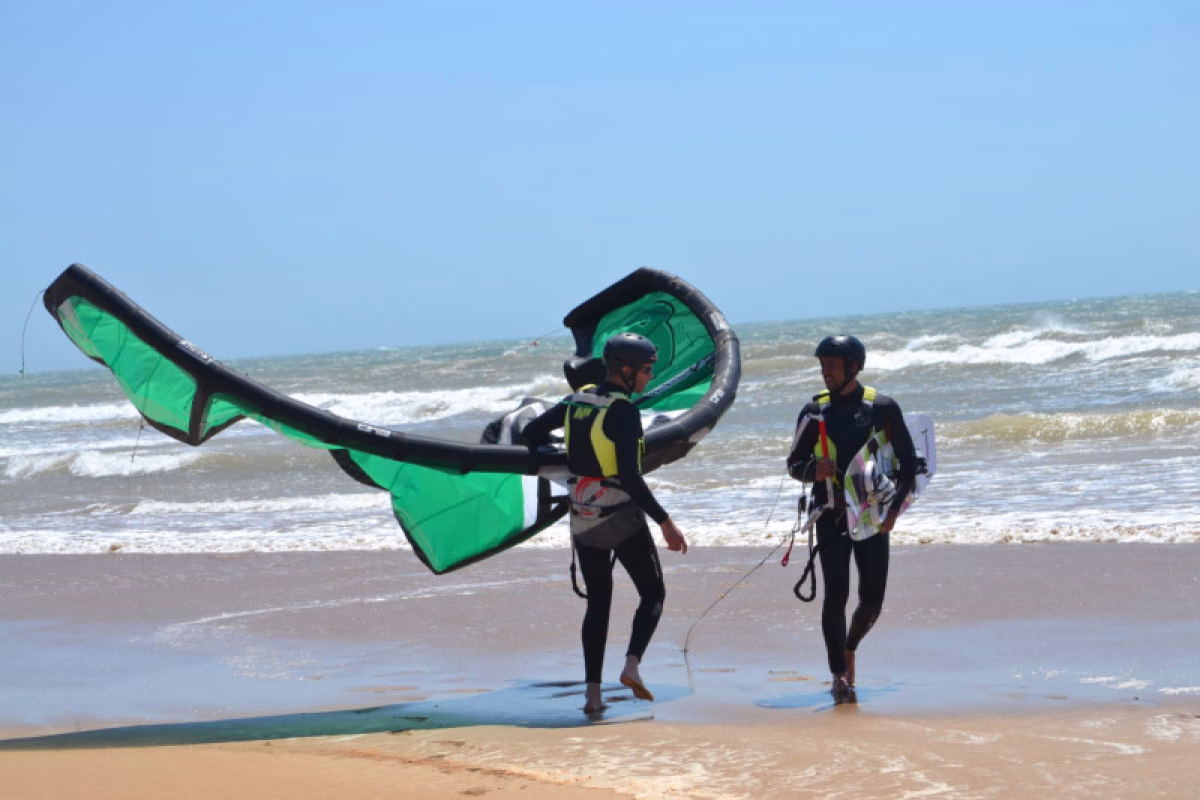 Kitesurf Coaching Perfection à Essaouira : progrès et confort en hôtel