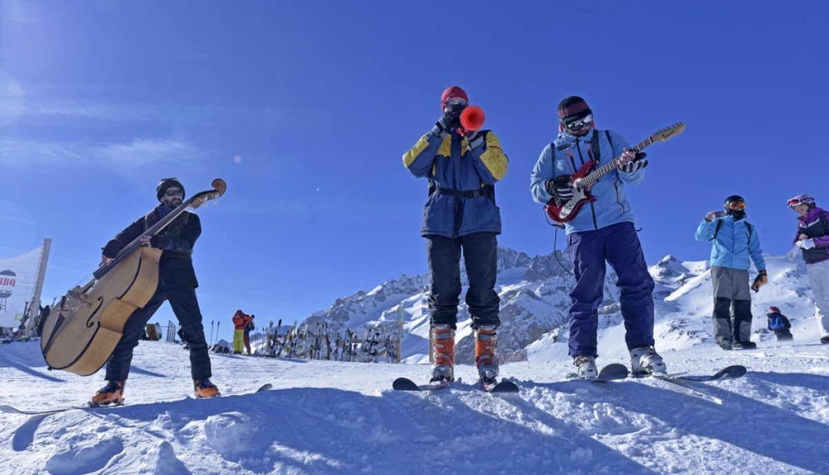 Raquettes et festival de jazz au pied d'Izoard