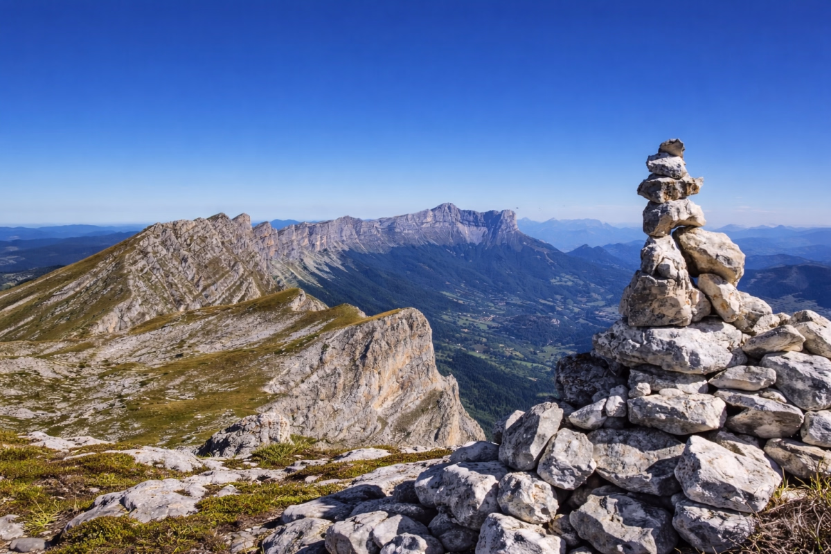 Randonnée immersive entre falaises et crêtes du Vercors - 3 jours