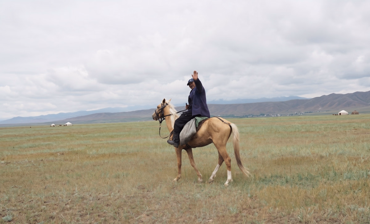 Voyage à cheval - Aventure équestre et nuits en yourte au cœur du Tian-Shan