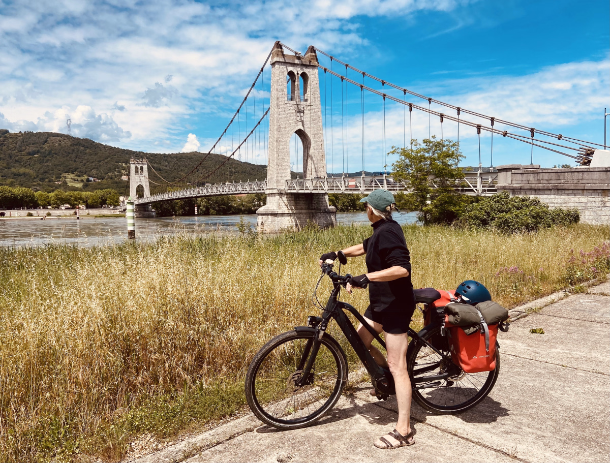 Sur la Via Rhôna : Lyon - Montélimar