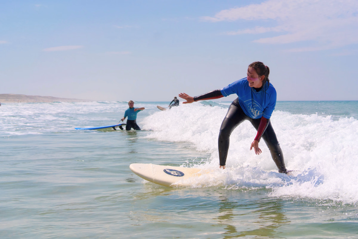 Semaine de surf dans un cadre nature au Porge océan
