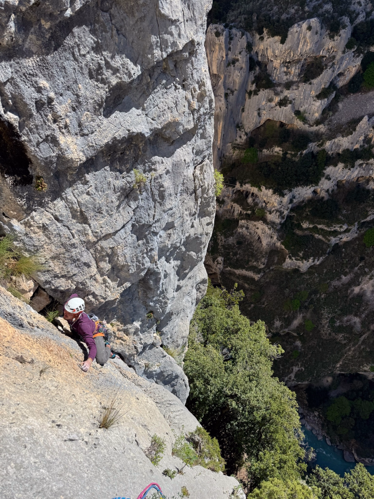 Voyage en Haute Montagne - Gorges du Verdon : escalade et via cordata au coeur des gorges