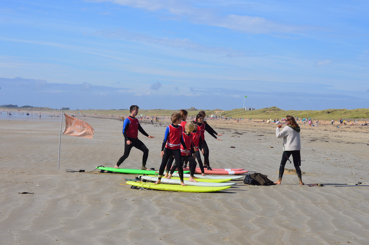 2 jours de surf en Bretagne sur les vagues de Plouharnel