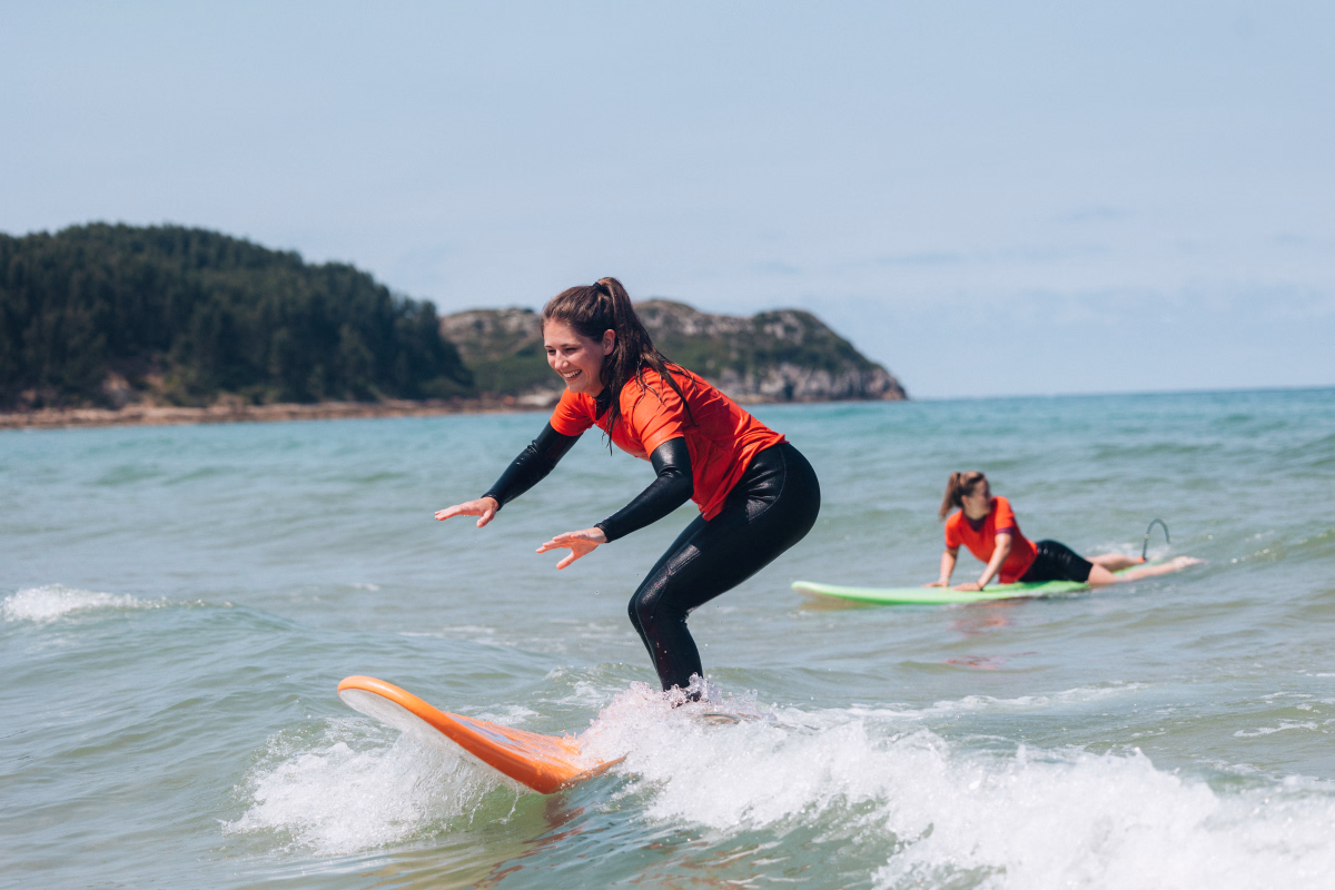 Séjour international de surf dans les Landes