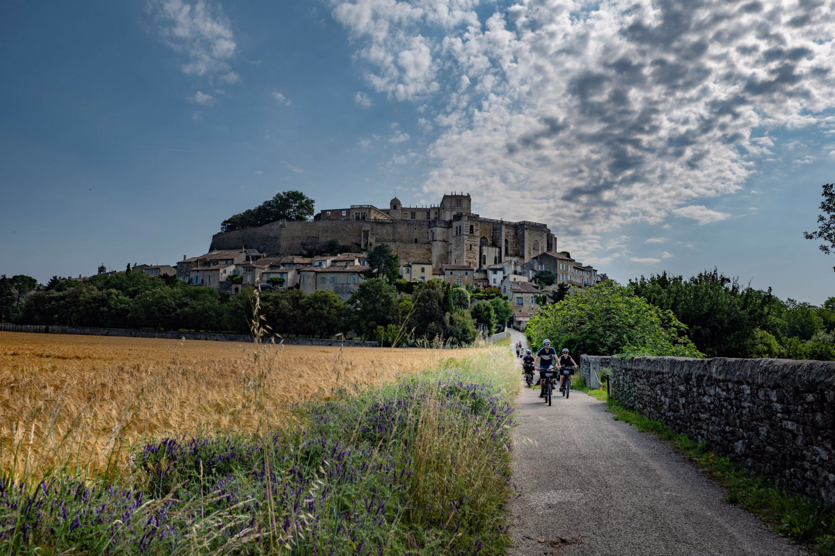 Voyage à vélo - Long week-end d\'immersion dans la Drôme provençale en vélo