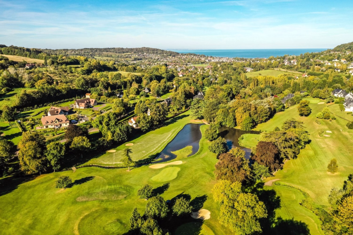 Stage de Golf débutant à Houlgate entre terre et mer