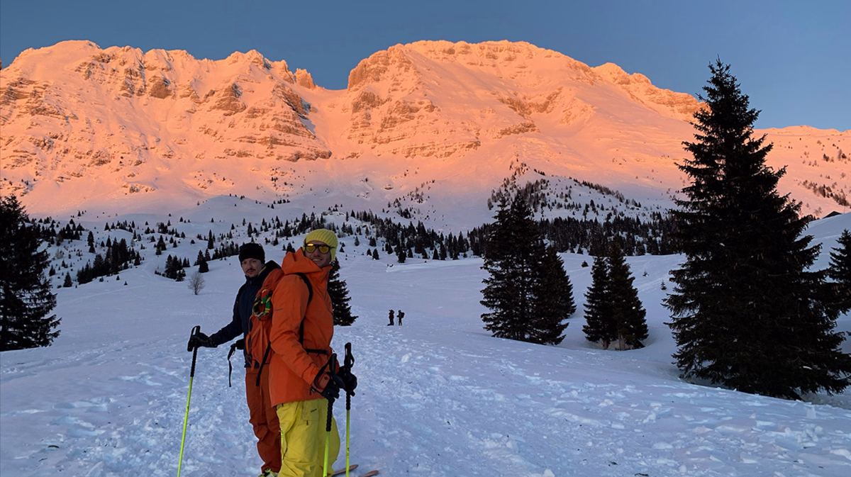 Premiers pas en ski de rando dans les Alpes Juliennes