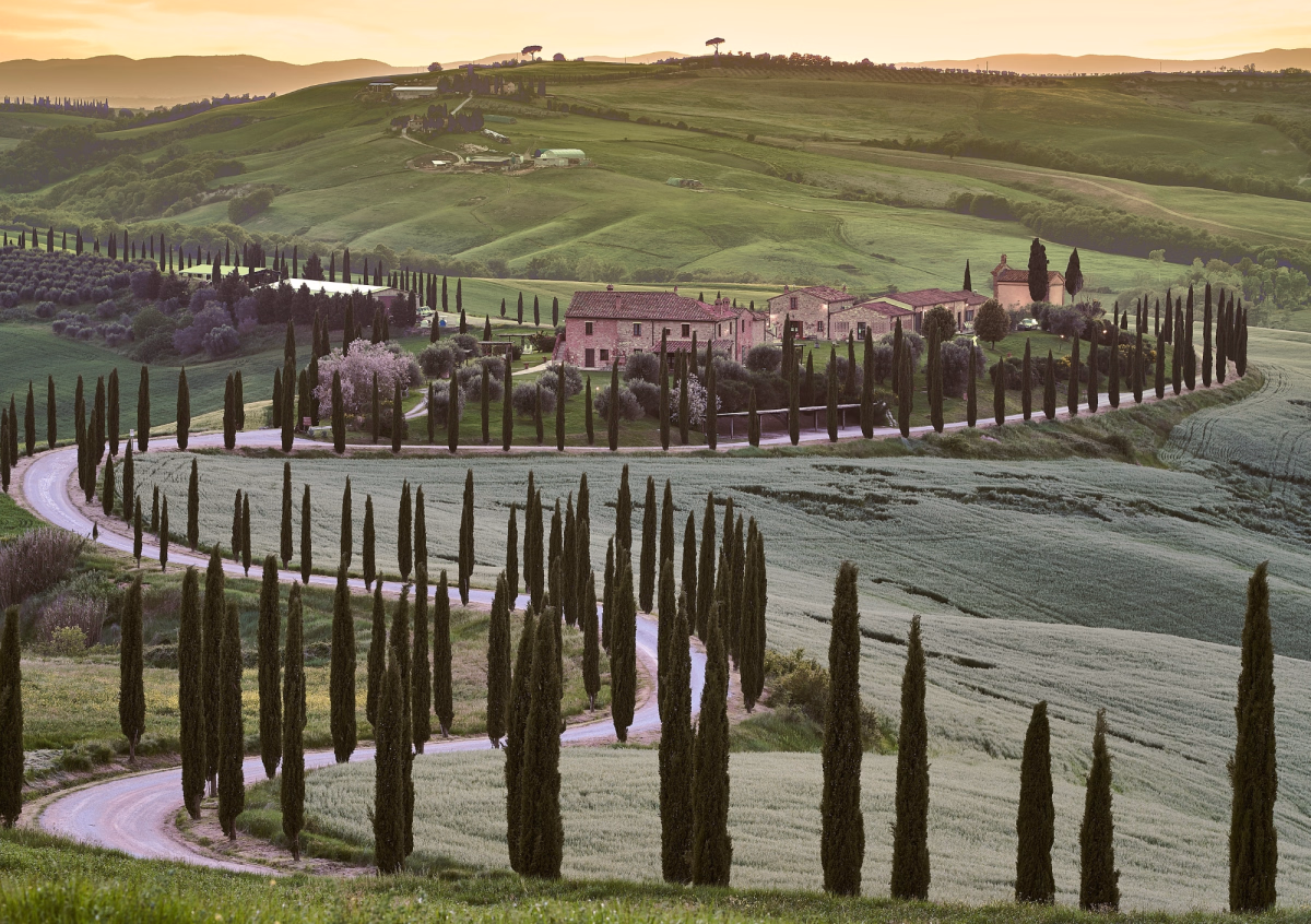 Voyage à vélo - Stage cyclisme et gravel sur les mythiques Strade Bianche en Toscane
