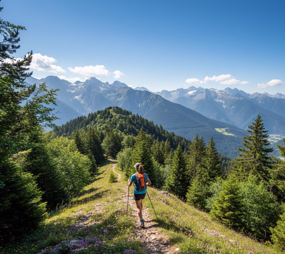 Trail - Trail et nutrition dans les Bauges en totale liberté