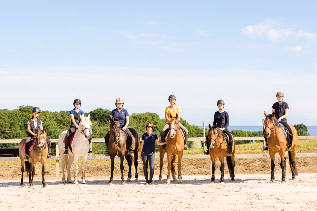 Voyage à cheval - Stage perfectionnement équestre au cœur de la nature bretonne