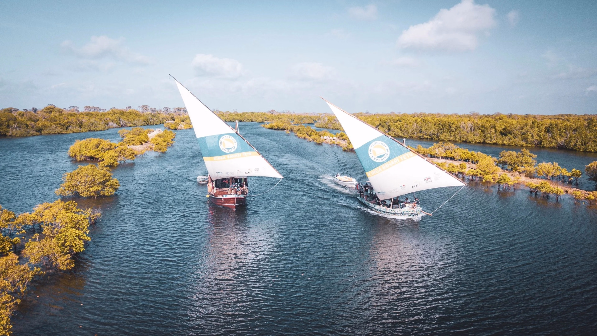 Explorez l'archipel de Lamu à bord du boutre éco-responsable Flipflopi