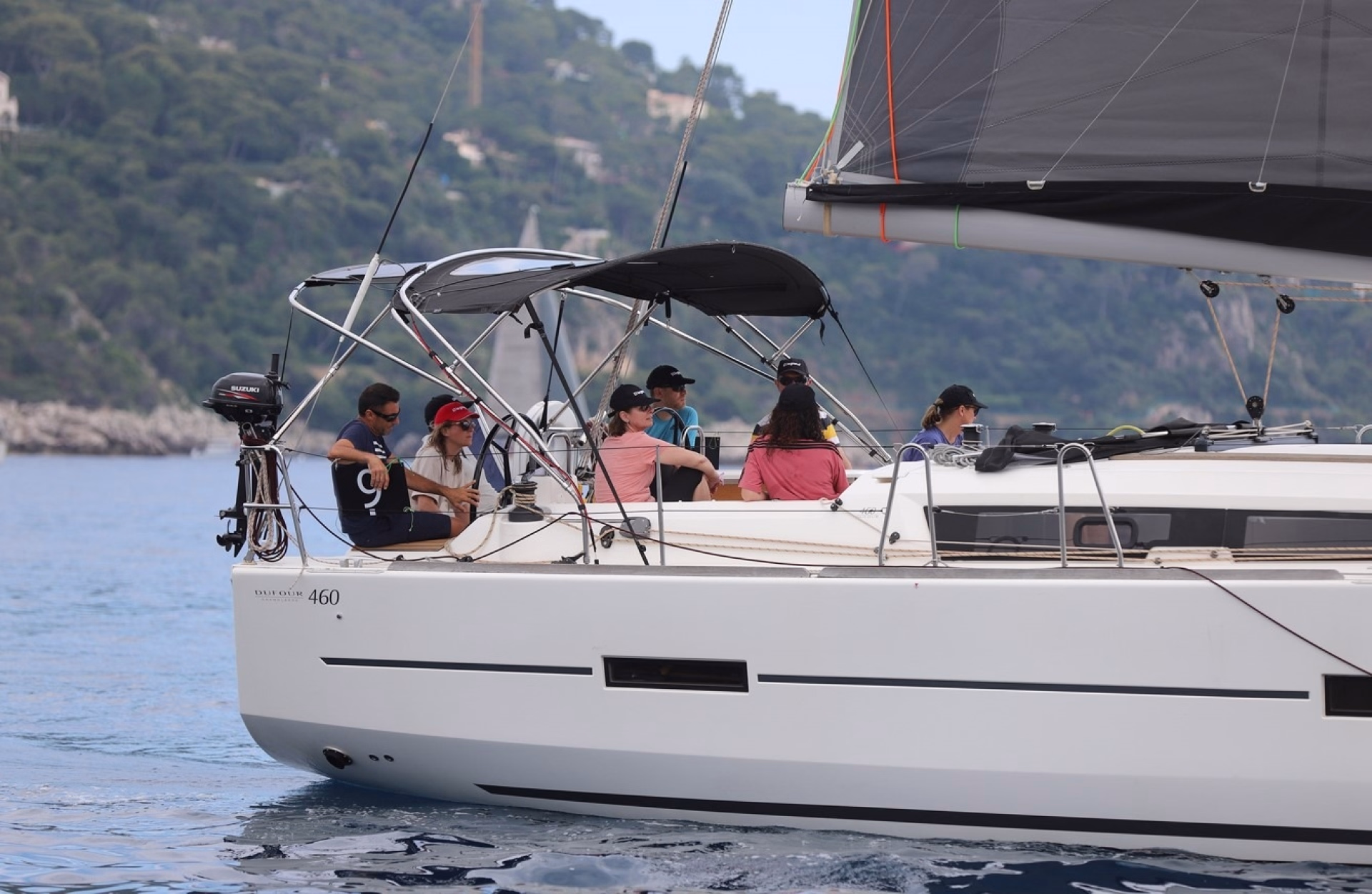 Stage de voile croisière 7 jours en Méditerranée départ de Golfe Juan