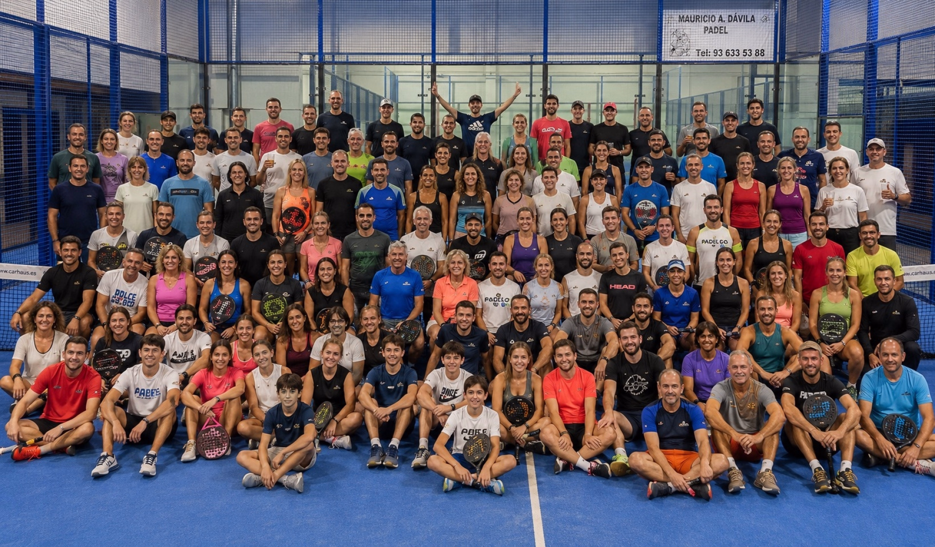 Tournoi international de padel à Barcelone