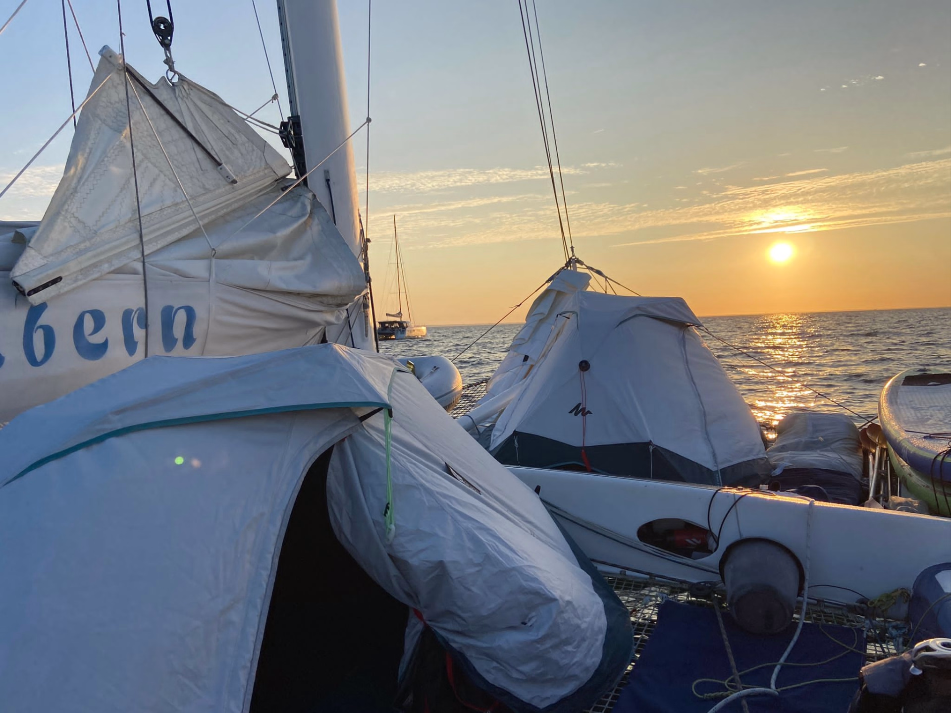 🚢 Bateau de croisière à voile - Jours 1 à 4