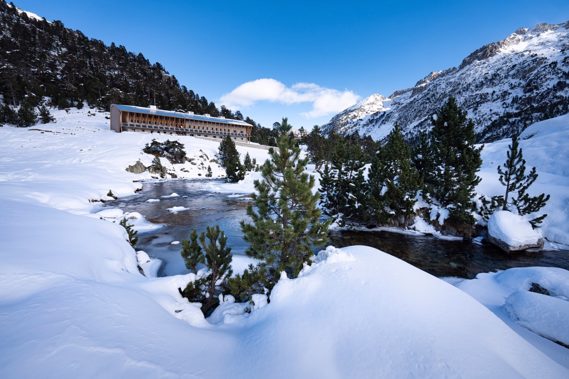Schneeschuhwanderung zum Jahreswechsel in der Wallonischen Schutzhütte