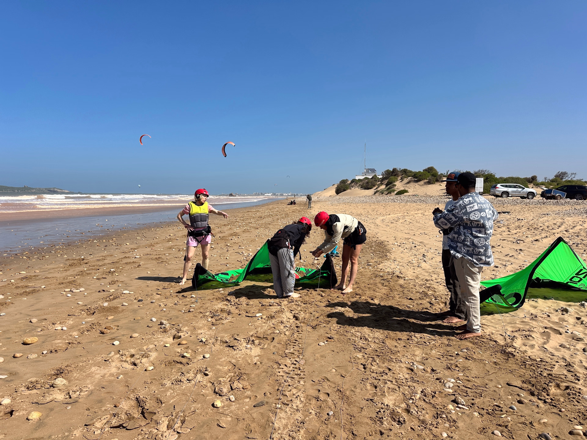 Kitesurf camp tout compris à Essaouira dans une Villa avec piscine