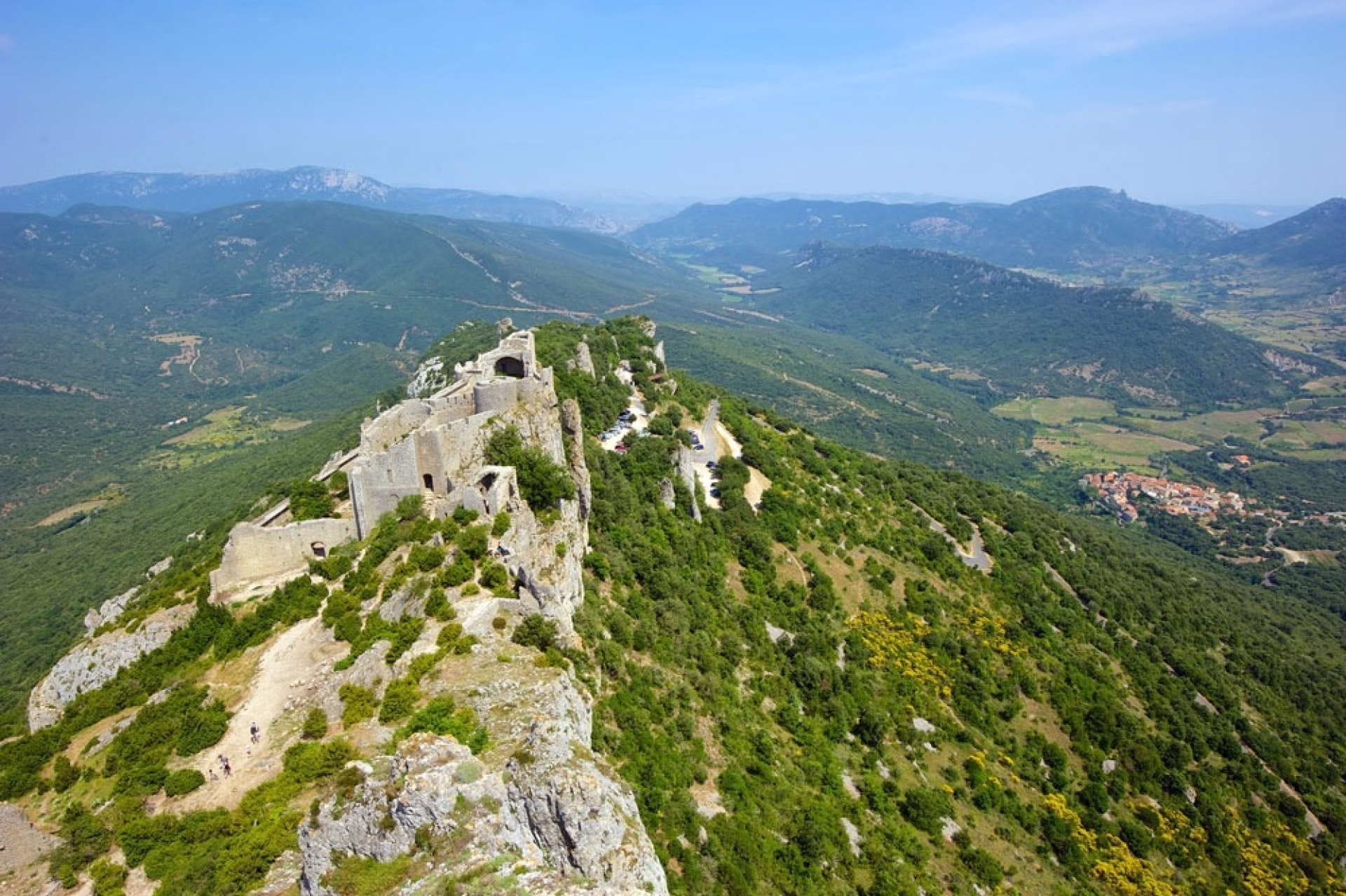 Le Pays Cathare et ses châteaux en liberté