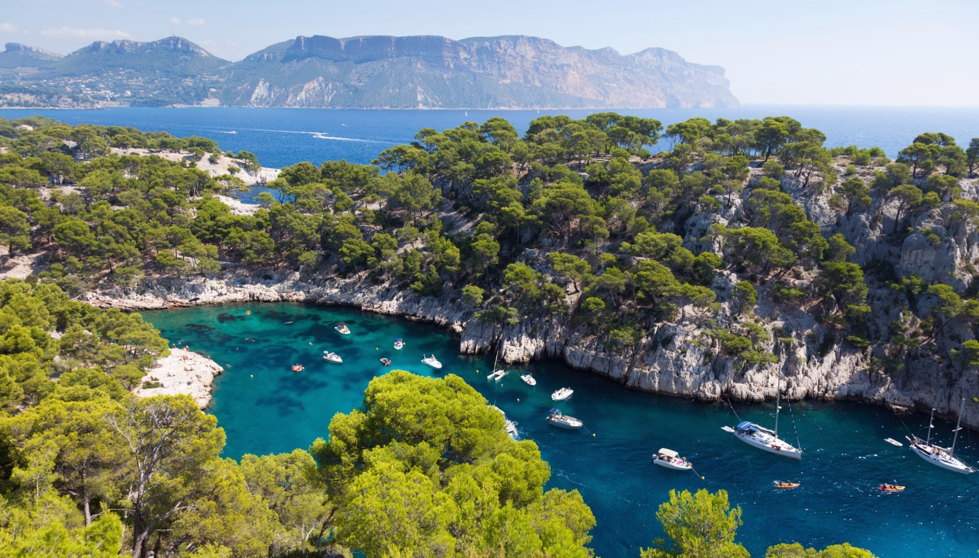 Randonnée entre mer et falaises dans les Calanques