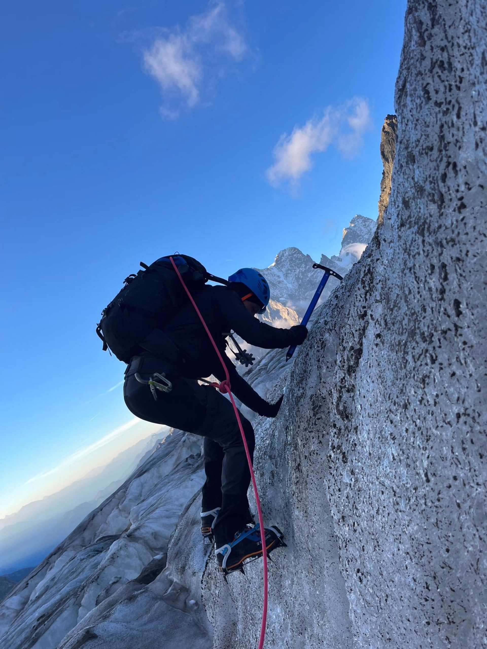 Découverte de l'alpinisme dans le massif des Ecrins