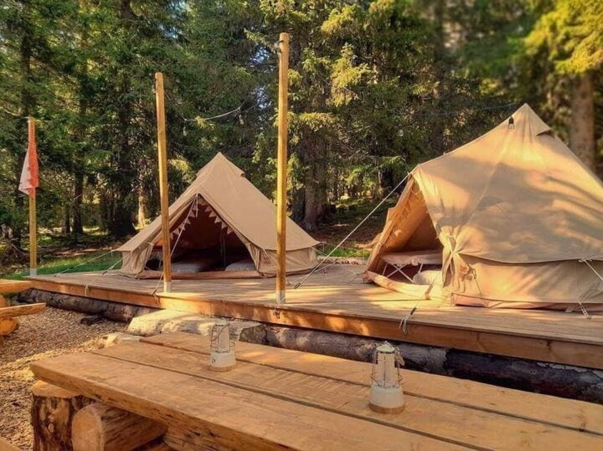 Randonnée à cheval dans les Alpes avec bivouac sous les sommets