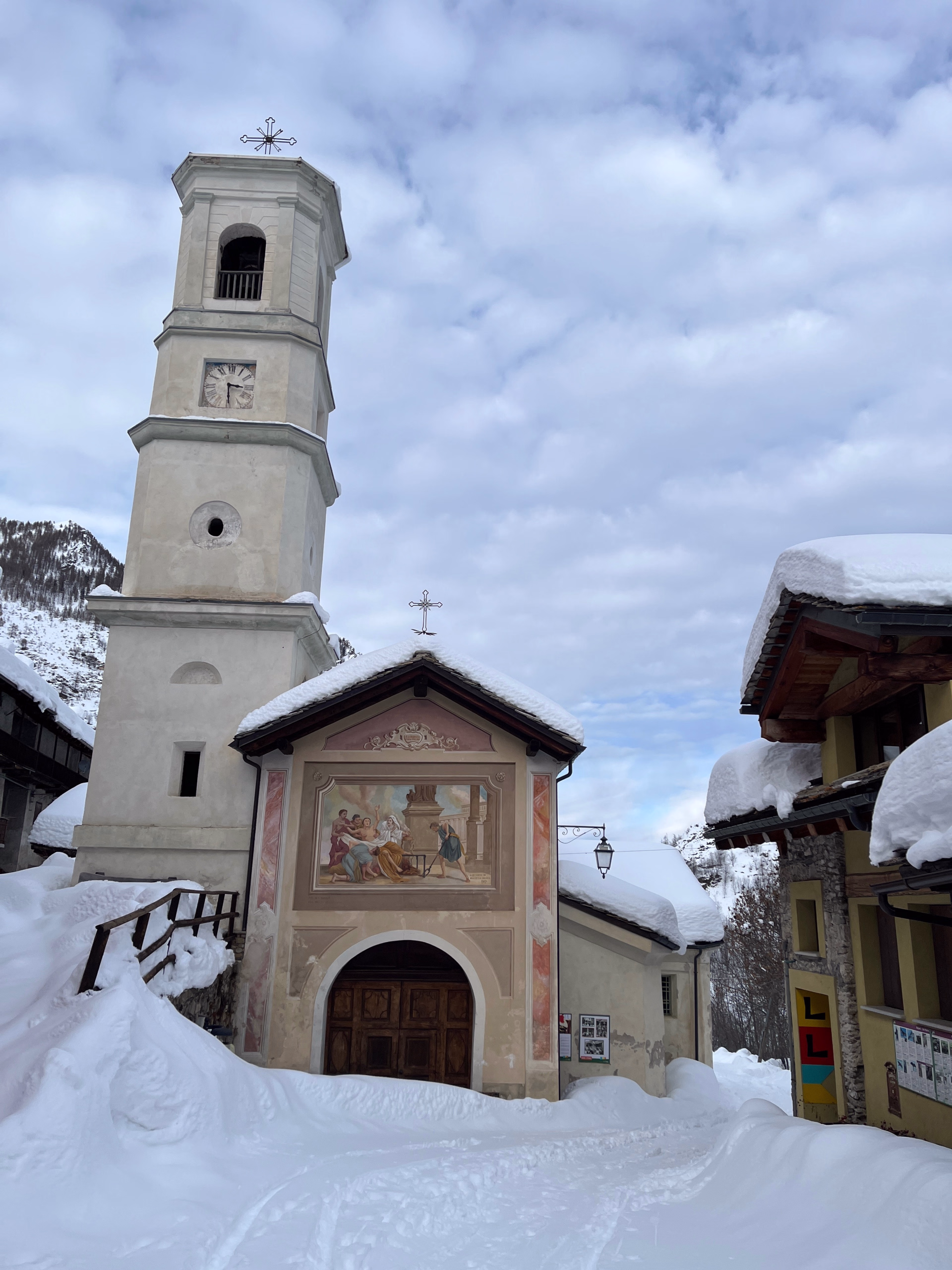 Ski de randonnée dans le Val Maira en Italie