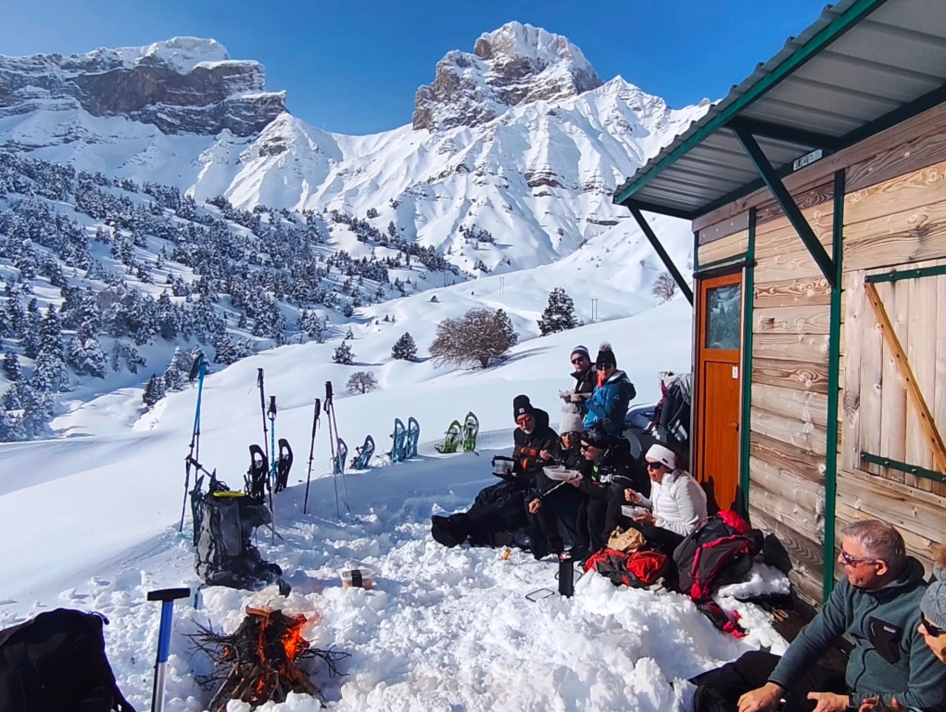 Séjour raquettes et nuits en gîte dans les Hautes-Alpes - 7 jours