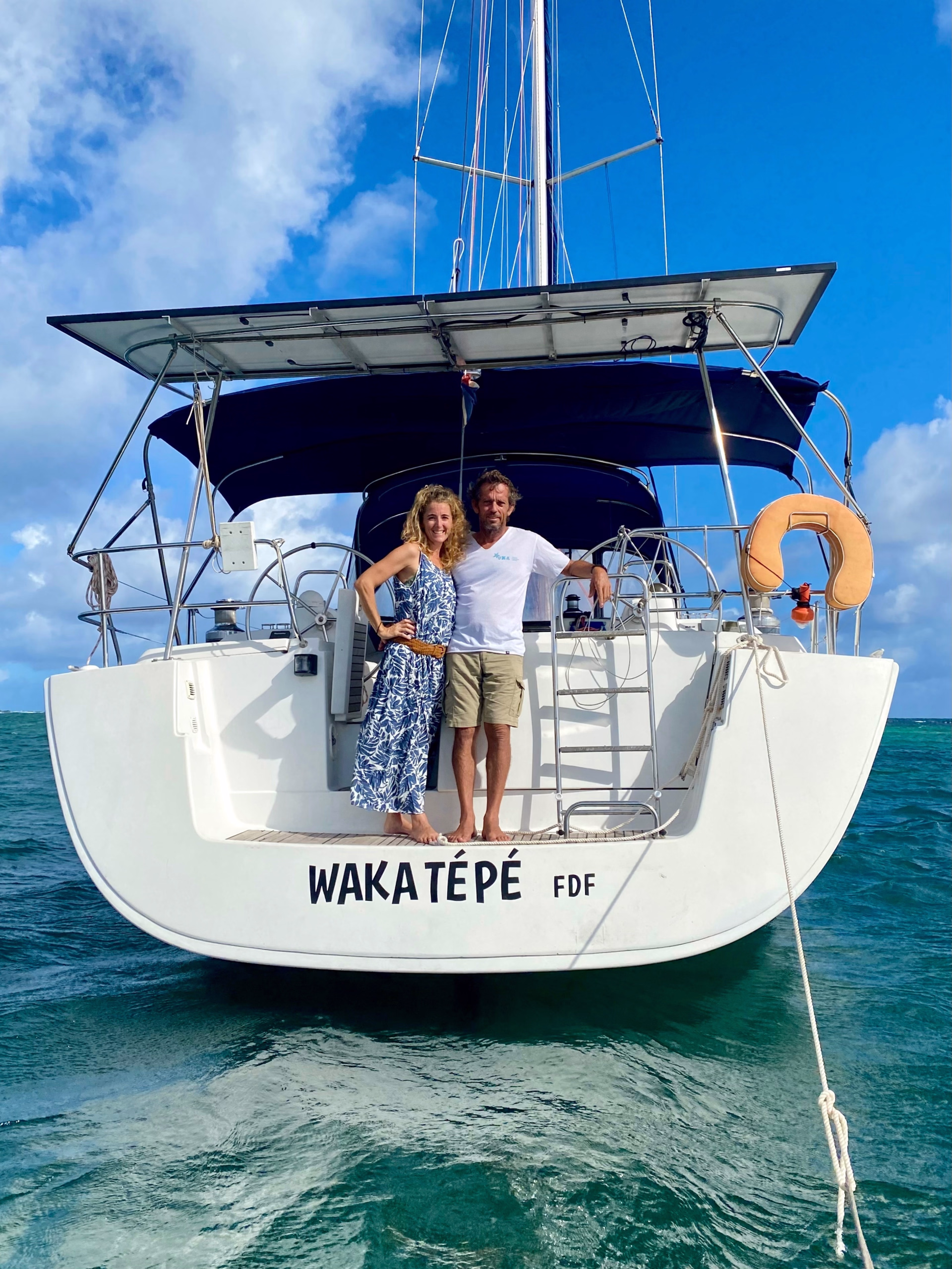 Stage de voile habitable tour de Guadeloupe, 4 stagiaires max