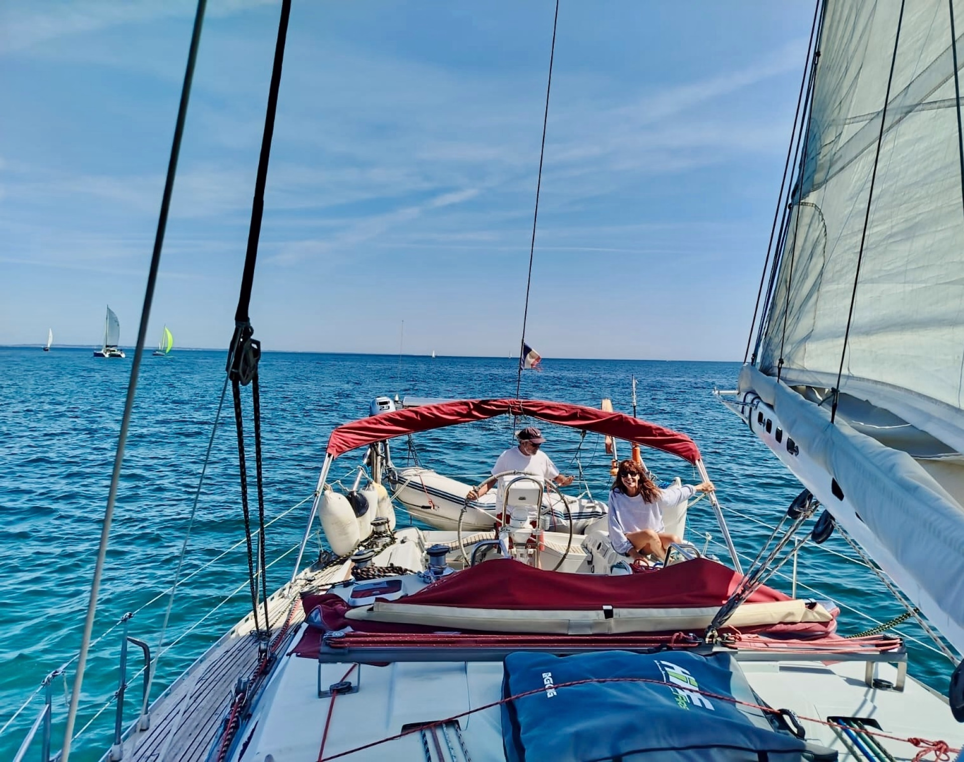 Stage croisière îles de Bretagne Sud