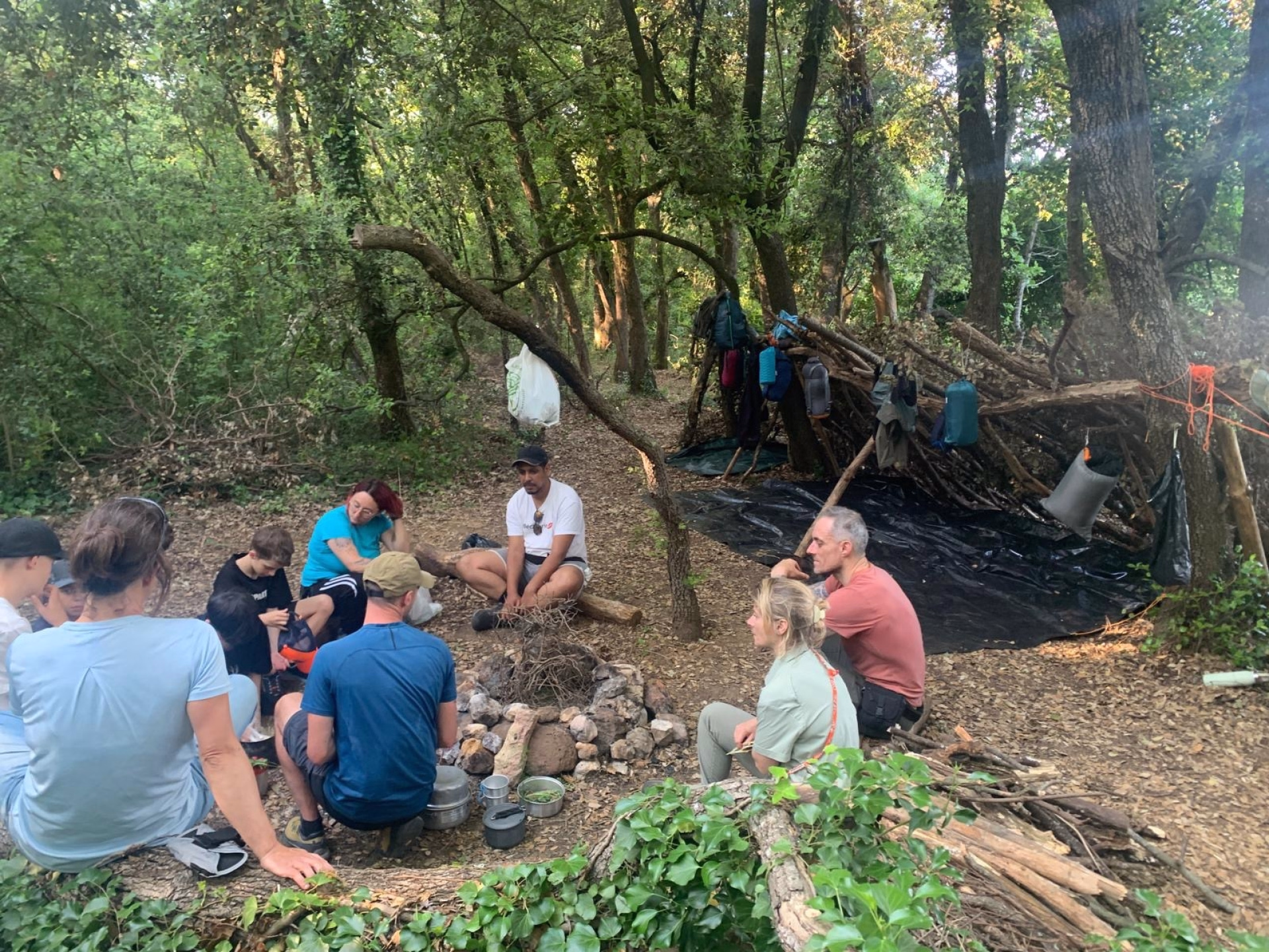 Micro-aventure sauvage en famille dans le Gard