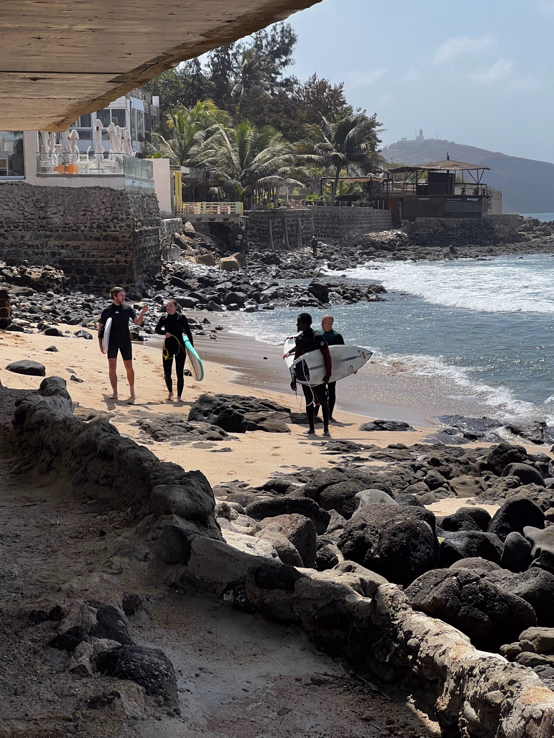 L'excellence du surf, au cœur de l'île de Ngor au large du Sénégal