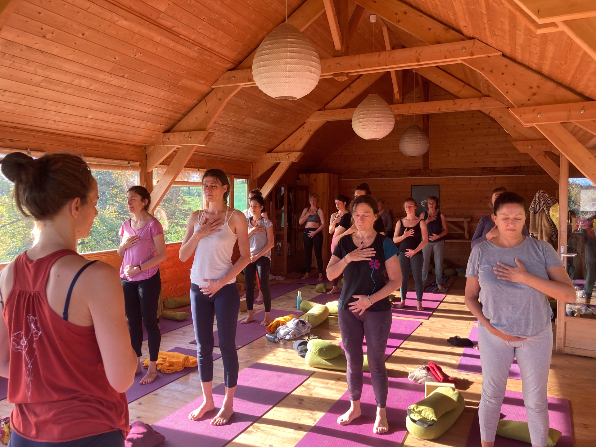 Week-end yoga de la femme : Habiter son ventre