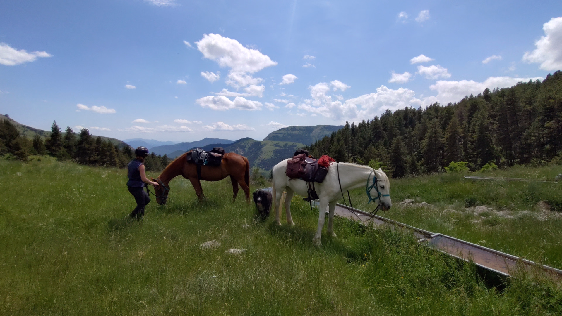 Tour des Monges à cheval