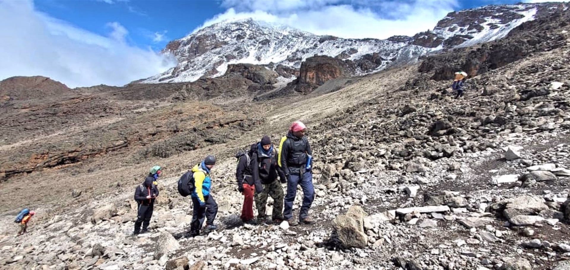 Le Kilimandjaro via la route Lemosho sur 8 jours